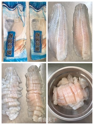水煮巴沙鱼的做法步骤：1