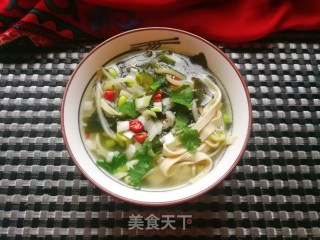 双芽清煮千张的做法步骤：12
