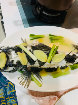 清蒸笋壳鱼的做法步骤：3