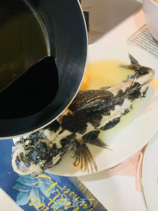 清蒸笋壳鱼的做法步骤：5