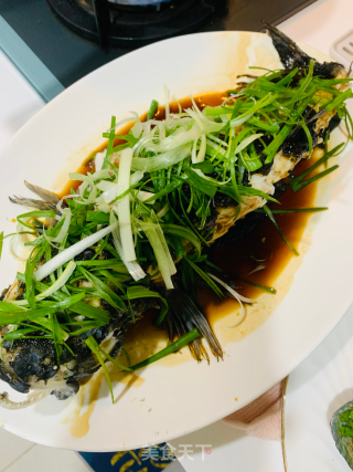清蒸笋壳鱼的做法步骤：6