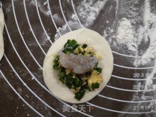 韭菜鸡蛋虾仁饺子的做法步骤：5