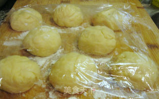 平底锅烘豆沙饼的做法步骤：6
