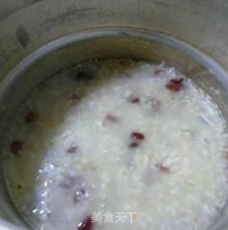 薏米仁蔓越莓大米粥的做法步骤：12