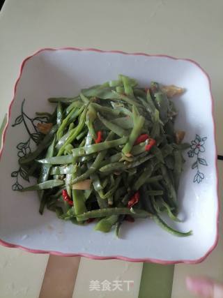 素炒眉豆丝的做法步骤：6