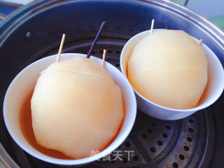 冰糖炖雪梨的做法步骤：5