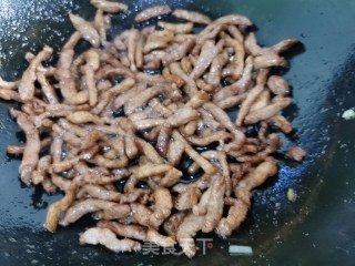香辣肉丝的做法步骤：5