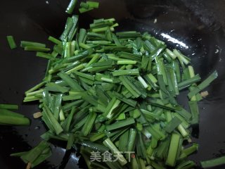 韭菜炒鸡蛋的做法步骤：7