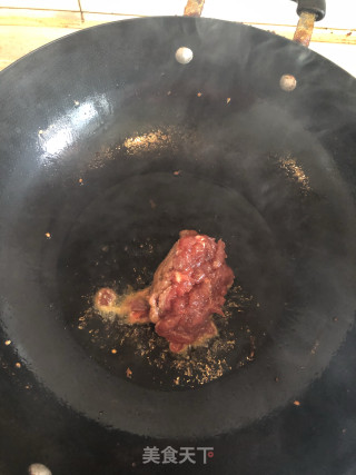 韭黄炒牛肉的做法步骤：2
