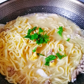 手擀鸡蛋面的做法步骤：10