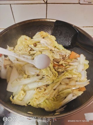 酸甜白菜的做法步骤：5