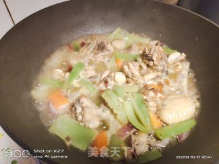 莴笋烧鸡肉的做法步骤：6