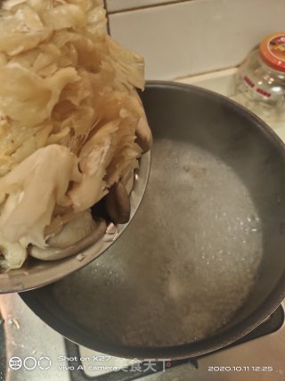 乌鸡蘑菇汤的做法步骤：4