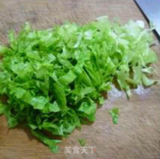 生菜咸肉大米粥的做法步骤：4