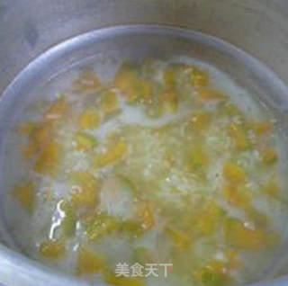 燕麦红南瓜大米粥的做法步骤：13
