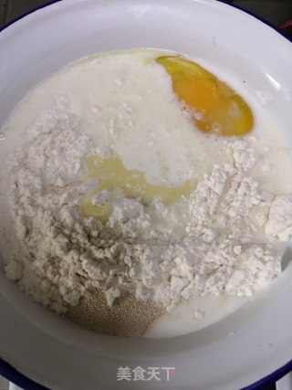 蔓越莓吐司的做法步骤：1