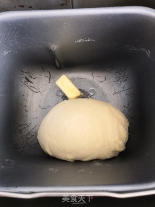 蔓越莓吐司的做法步骤：2