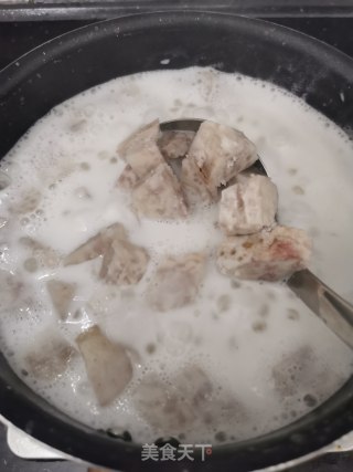 椰汁芋头西米露的做法步骤：8