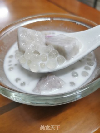 椰汁芋头西米露的做法步骤：9