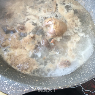 “炖菜”鸽子炖老豆的做法步骤：5