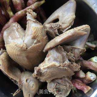 “炖菜”鸽子炖老豆的做法步骤：6