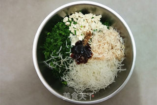 发面韭菜豆腐小馅饼的做法步骤：6