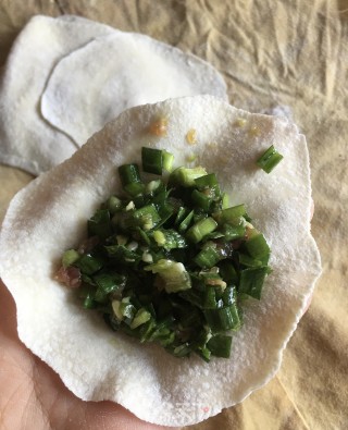 韭菜肉饺的做法步骤：7