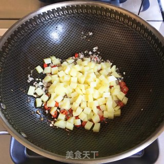 肉末土豆丁的做法步骤：5