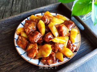 芒果酸甜排骨的做法步骤：20