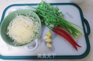 凉拌龙须菜的做法步骤：1
