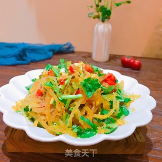 凉拌龙须菜的做法步骤：9