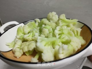 素炒有机菜花的做法步骤：4