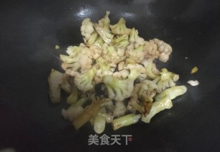 素炒有机菜花的做法步骤：6