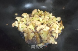 素炒有机菜花的做法步骤：8