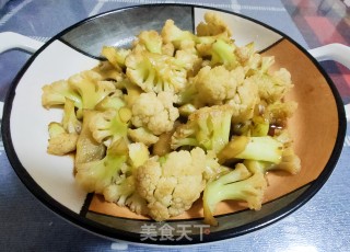 素炒有机菜花的做法步骤：9