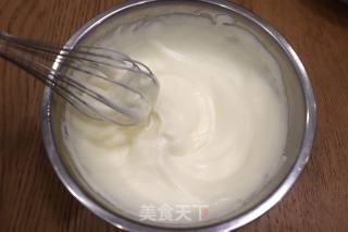 香葱芝麻肉松华夫饼的做法步骤：5