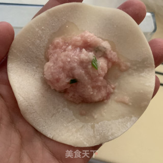 沙葛肉馅煎饺的做法步骤：7