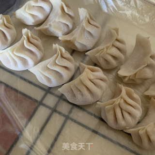 沙葛肉馅煎饺的做法步骤：8