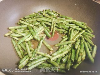四季豆烧肉末的做法步骤：5
