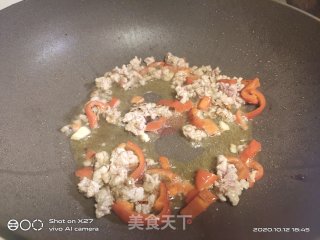 四季豆烧肉末的做法步骤：6