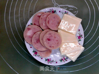 双重芝士德式啤酒伴侣火腿黑全麦格子华夫饼的做法步骤：7