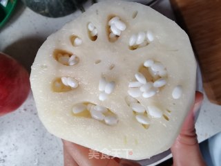 桂花糯米藕的做法步骤：3