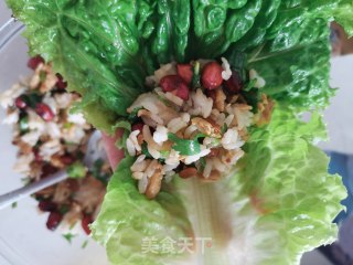 生菜蛋包饭的做法步骤：5