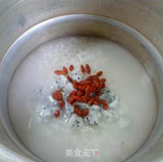 仿火龙果大米粥的做法步骤：13