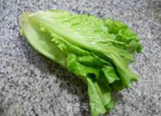 蟹肉棒生菜大米粥的做法步骤：2