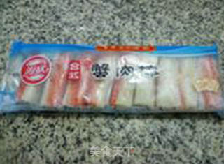 蟹肉棒生菜大米粥的做法步骤：3