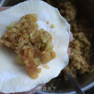 鲜肉萝卜酸汤水饺的做法步骤：8