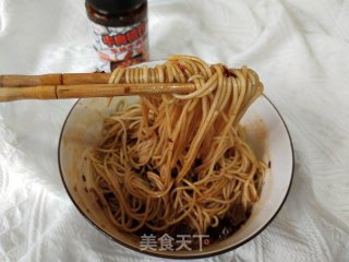 玉米牛肉酱拌面的做法步骤：6