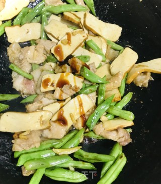 四季豆豆干炒肉的做法步骤：8