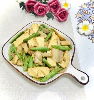 四季豆豆干炒肉的做法步骤：9